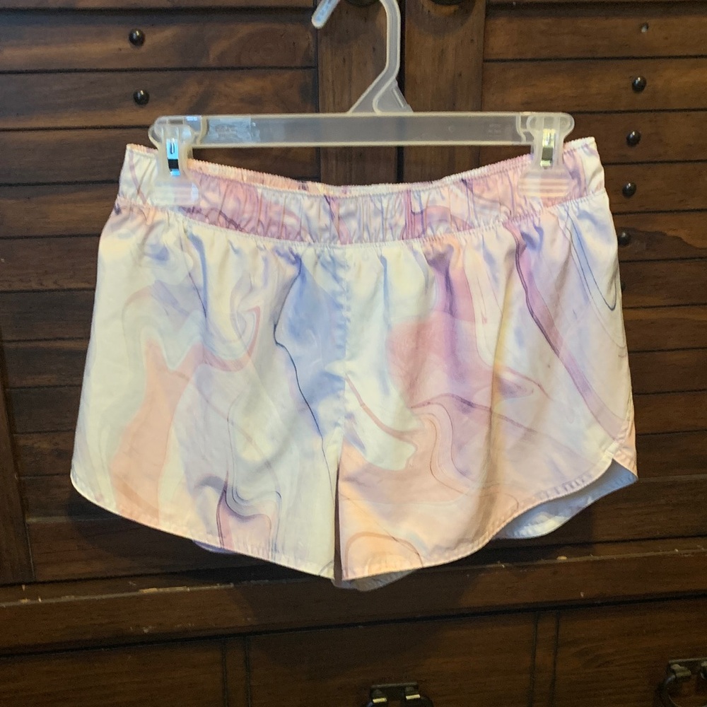 Old Navy Women's Athletic Shorts - Pink and Purple Marble